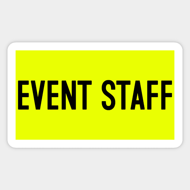 Event Staff Sticker by Vandalay Industries